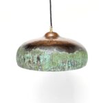 Green Patina Pendant Light , Patina Copper Kitchen Island Lighting - Etsy