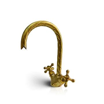 Unlacquered Brass Faucet: 5-Year Warranty Included | Premium Quality