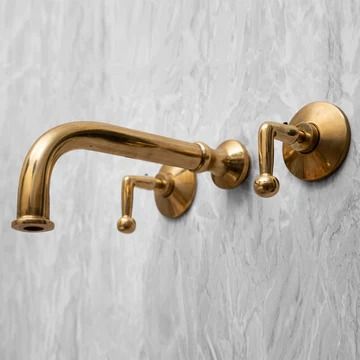 Unlacquered Brass Faucet: 5-Year Warranty Included | Premium Quality