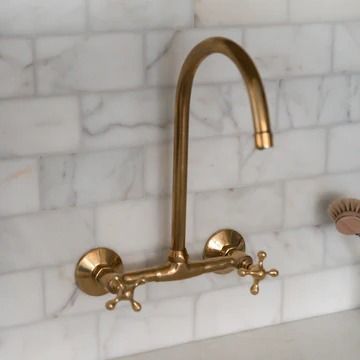 Unlacquered Brass Faucet: 5-Year Warranty Included | Premium Quality