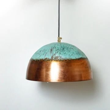 Search: 4 results found for "vintage oxidized copper pendant light"