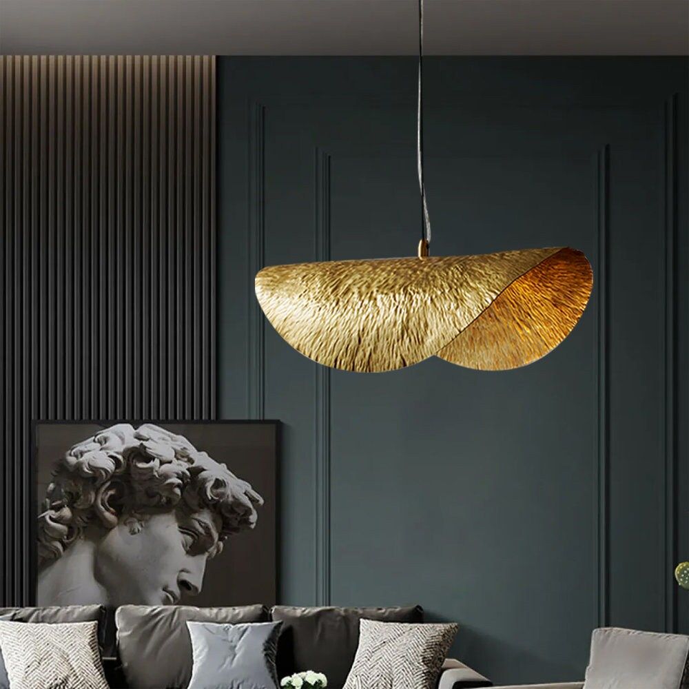 Brass Lotus Leaf Pendant Light – Shop Handmade Now