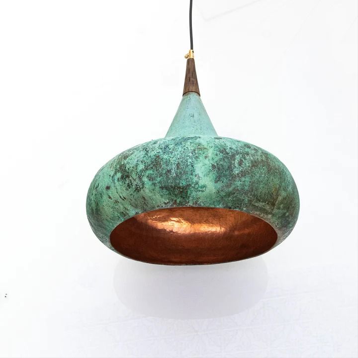 Copper Ceiling Light