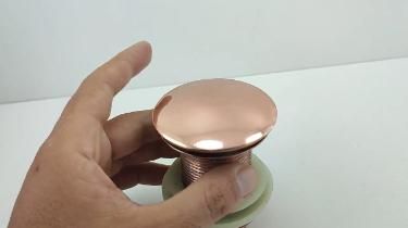 Copper sink drain , Solid Copper Drain, Pop Up Drain Zayian