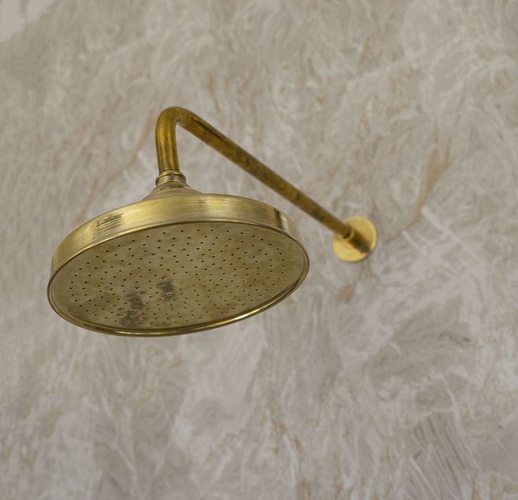 Embrace Nature: Natural Brass Shower Head for a Refreshing Bathing Experience