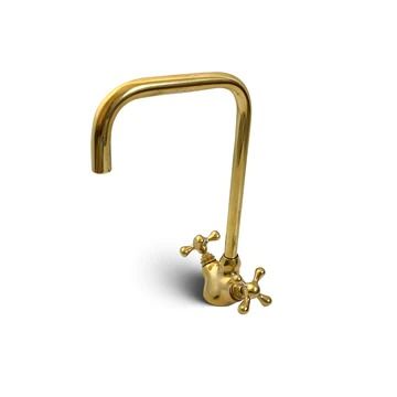 Unlacquered Brass Faucet: 5-Year Warranty Included | Premium Quality