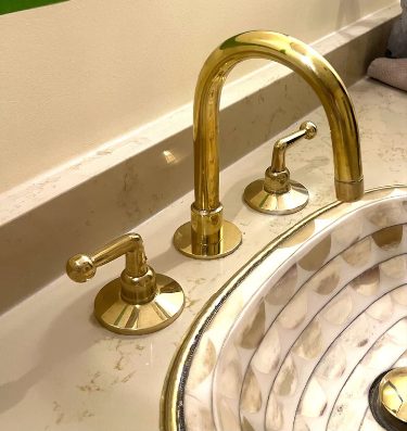 Unlacquered Brass Faucet
