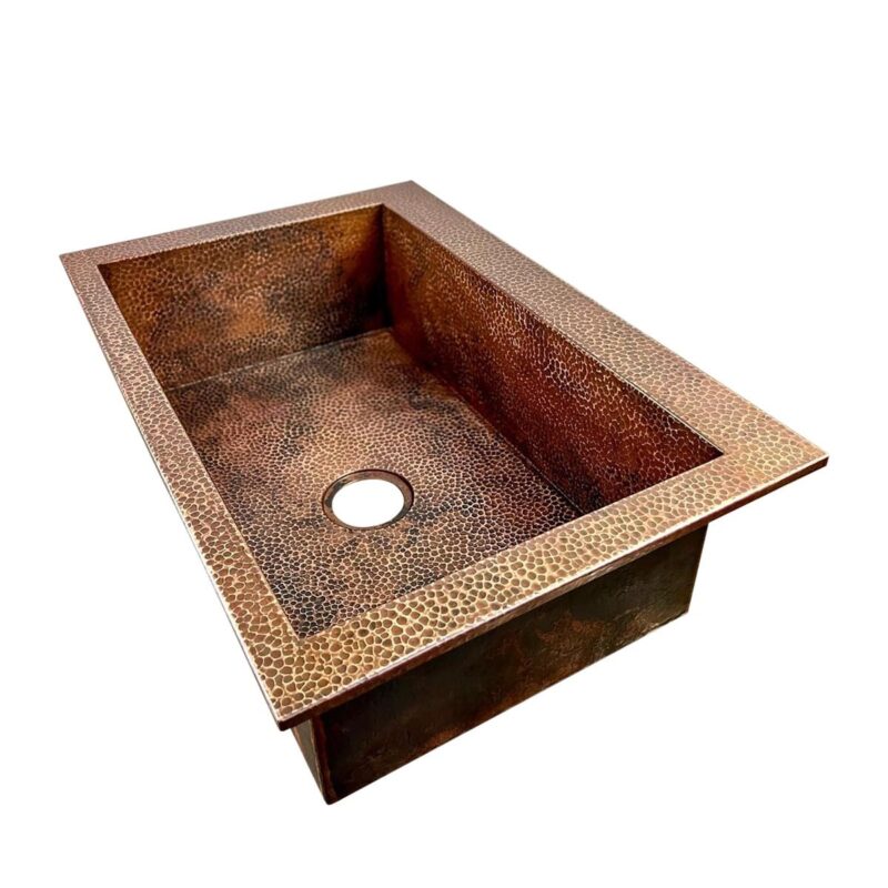 copper farmhouse sink