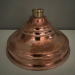 Copper Outdoor Shower - Natural Copper Rain Showerhead - Handcrafted Garden Fixture