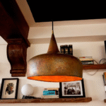 Illuminate Your Space with a Rustic Antique Copper Kitchen Island Pendant Light