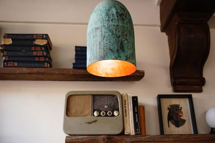 A Timeless Classic: The Verdigris Patina Copper Farmhouse Kitchen Island Pendant Light