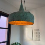 Oxidized Copper Pendant Light , Vintage Copper Pendant Light for Island kitchen and bedroom , Nature Light Fixture