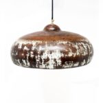 Patina Copper Pendant Light ,Rustic Copper Kitchen Island Lighting