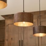 Timeless Appeal: Hammered Copper Round Pendant Light Shade