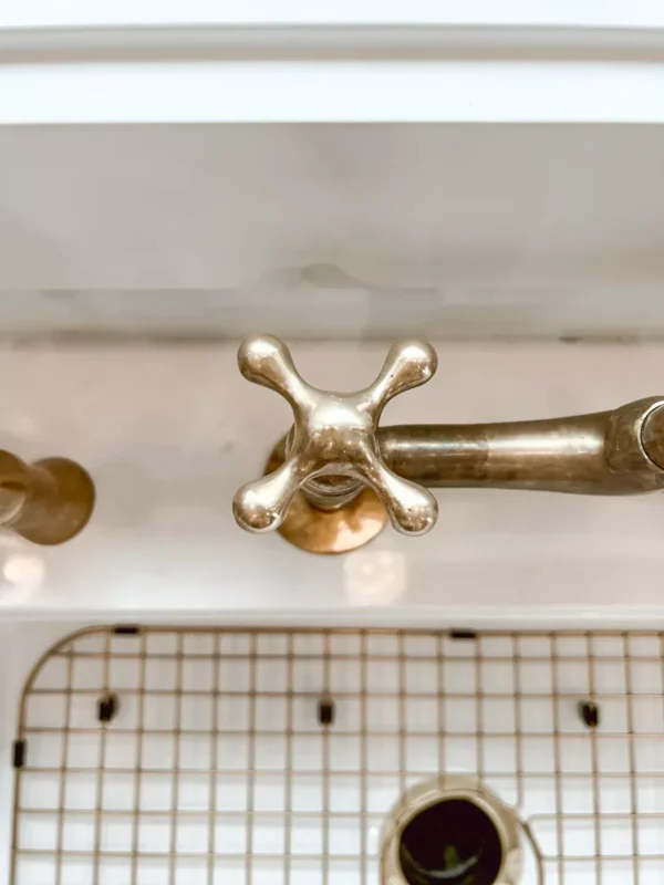 Unlacquered Brass Bridge Faucet