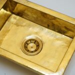 Unlaquered Brass Undermount Kitchen Sink