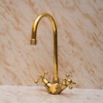 Vintage Brass Kitchen Faucet: Add Timeless Charm to Your Kitchen